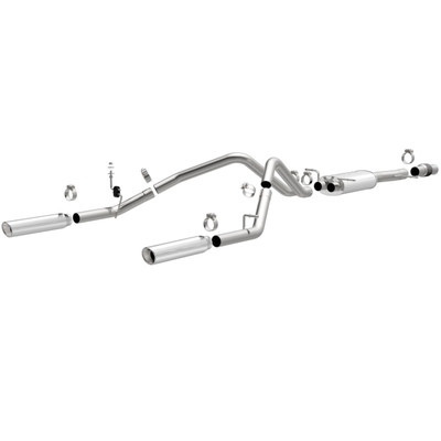 Magnaflow MF Series Cat-Back - 2014-2018 Chevrolet Silverado 1500 / 2014-2018 GMC Sierra 1500 4.3L V6 / 5.3L V8, Standard Cab (#15278)