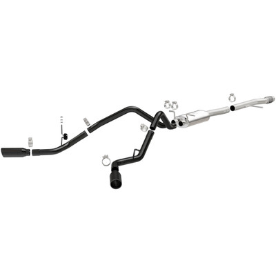 Magnaflow MF Series Cat-Back - 2014-2018 Chevrolet Silverado 1500 / 2014-2018 GMC Sierra 1500 4.3L V6 / 5.3L V8, Extended / Crew Cab (#15360)