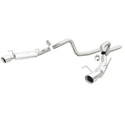 Shop for your Magnaflow Competition Series Stainless Cat-Back For 2010 Ford Mustang GT 4.6L V8 #16572. <br/>Create a Free Account for In-Shopping Cart Specials on Magnaflow 16572 2010 Mustang GT 4.6L Competition Stainless Cat-Back  from Just Bolt-Ons.