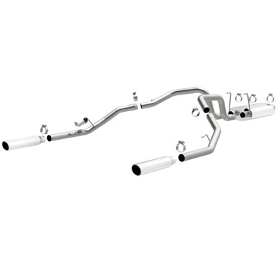 Magnaflow MF Series Cat-Back - 2009-2013 Ram 1500 / 2009-2018 Ram 1500 HEMI 5.7L V8 / 4.7L V8, Extended / Crew / Standard Cab (#16870)