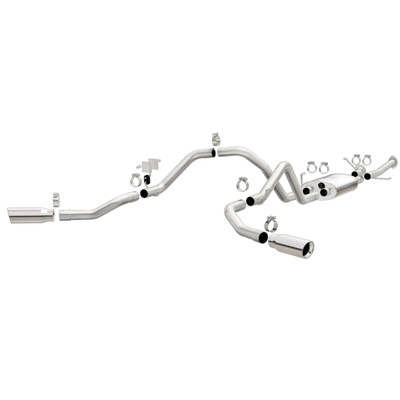 Magnaflow MF Series Cat-Back - 2009-2020 Toyota Tundra 4.6L V8 / 5.7L V8, Crew / Standard Cab (#19232)