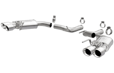 Buy with confidence at Just Bolt-On Performance Parts for the best deals on Magnaflow Competition Axle Back Exhaust System with Polished Quad Tips for your 2018-2023 Mustang GT 5.0L #19418.