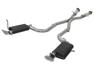 aFe Power MACH Force-Xp 3in 304 Cat-Back Exhaust w/ Resonator for 2012-2021 Jeep Grand Cherokee (WK2) SRT 6.4L / 2018-2021 Trackhawk 6.2L - 49-38059