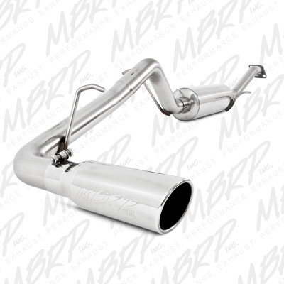 MBRP ARMOR Plus Cat-Back Exhaust, T409 Stainless Steel - 2004-2012 Chevrolet Colorado / GMC Canyon 3.7L - S5046409