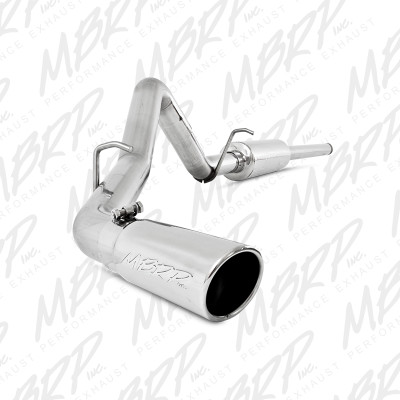 MBRP ARMOR Plus Cat-Back Exhaust, T409 Stainless Steel - 2011-2013 Chevrolet Silverado 1500 / GMC Sierra 1500 6.2L V8 - S5070409