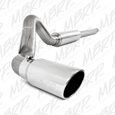 MBRP ARMOR Plus Cat-Back Exhaust, T409 Stainless Steel - 2011-2016 Ford F-250/F-350/F-450 6.2L V8 - S5246409