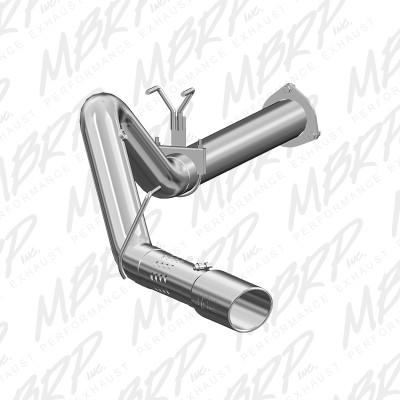 MBRP ARMOR Lite DPF-Back Exhaust, Aluminized Steel - 2015-2016 Ford F-250/F-350/F-450 6.7L - S6287AL