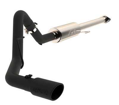 MBRP ARMOR BLK Cat-Back Exhaust, Black-Coated Aluminized Steel - 2015-2020 Ford F-150 2.7L/3.5L Ecoboost - S5253BLK
