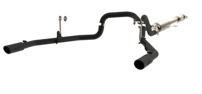 MBRP ARMOR BLK Cat-Back Exhaust, Black-Coated Aluminized Steel - 2015-2020 Ford F-150 5.0L - S5258BLK