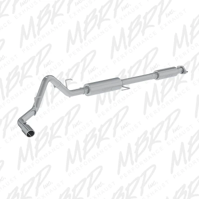 MBRP ARMOR Lite Cat-Back Exhaust, Aluminized Steel - 2015-2020 Ford F-150 5.0L - S5256AL