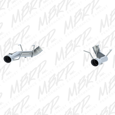 MBRP ARMOR Pro Axle-Back Exhaust, T304 Stainless Steel - 2011-2014 Ford Mustang GT 5.0L - S7203304