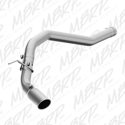 MBRP ARMOR Lite DPF-Back Exhaust, Aluminized Steel - 2016-2019 Nissan Titan XD 5.0L Cummins V8 - S6400AL