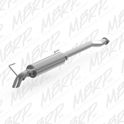 MBRP ARMOR Plus Cat-Back Exhaust, T409 Stainless Steel - 2016-2023 Toyota Tacoma 3.5L - S5339409