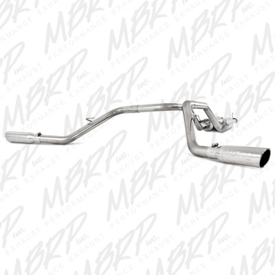 MBRP ARMOR Plus Cat-Back Exhaust, T409 Stainless Steel - 2009-2021 Toyota Tundra 5.7L - S5316409