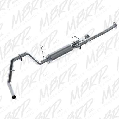 MBRP ARMOR Lite Cat-Back Exhaust, Aluminized Steel - 2009-2021 Toyota Tundra 5.7L - S5314P
