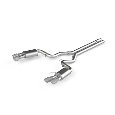 MBRP ARMOR Lite Cat-Back Exhaust, Aluminized Steel - 2018-2023 Ford Mustang GT 5.0L - S7205AL