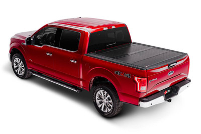 BAK Industries Hard Folding Tonneau Cover, Aluminum Panels - 2016-2024 Nissan Titan 5' 6" Bed - 226525