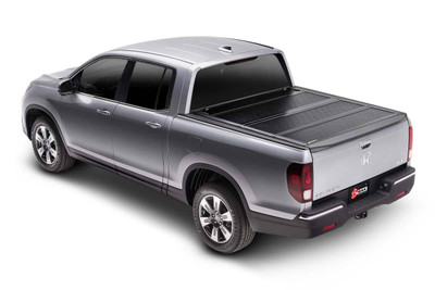 BAK Industries Hard Folding Tonneau Cover, Aluminum Panels - 2017-2026 Honda Ridgeline - 448602