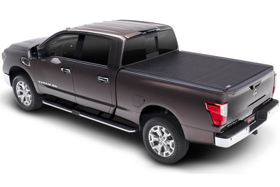 BAK Industries Hard Rolling Tonneau Cover, Aluminum Panels - 2005-2021 Frontier 6' Bed (With Factory Bed Rail Caps Only) - 39507