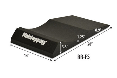 Race Ramps 14" Wide Flatstoppers fits 12" Wide Tires (Set of 4) RR-FS