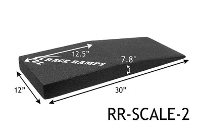 Race Ramps 2.5" Scale Ramps 30" Length (Set of 2) - 12.5" Platform RR-SCALE-2