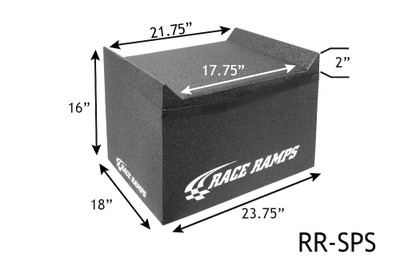 Race Ramps 16" Portable Slip Plate Stands - 14" Lift (Set of 2) RR-SPS