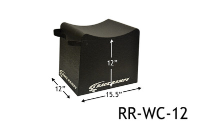 Race Ramps 12" of Lift Wheel Cribs 15.5"L x 12"W (Set of 2) RR-WC-12