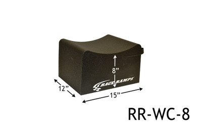 Race Ramps 8" of Lift Wheel Cribs 15"L x 12"W (Set of 2) RR-WC-8
