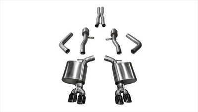 Shop for your Corsa 2015-2023 Dodge Challenger Scat Pack 6.4L/SRT 392 6.4L/Hellcat 6.2L Dual Rear Exit Sport Exhaust w/ 3.5in Black Tips 14987BLK. Create a Free Account for In-Shopping Cart Specials on Corsa 2015-2023 Challenger Scat Pack 6.4L/SRT 392 6.4L/Hellcat 6.2L Dual Rear Exit Sport Exhaust w/ 3.5in Black Tips 14987BLK from Just Bolt-Ons.