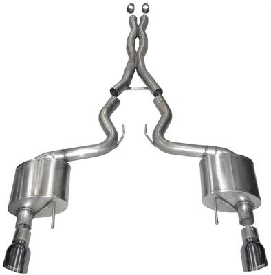 Shop for your Corsa 15-17 Ford Mustang GT Coupe 5.0L 3in Sport Cat-Back Exhaust Dual Rear Exit w/ Gun Metal Tips 14332GNM. Create a Free Account for In-Shopping Cart Specials on Corsa 15-17 Mustang GT Coupe 5.0L 3in Sport Cat-Back Exhaust Dual Rear Exit w/ Gun Metal Tips 14332GNM from Just Bolt-Ons.