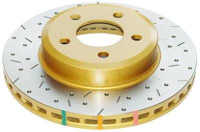 DBA 4000 Series Cross Drilled/Slotted Rotor (See Descr.) 4908XS