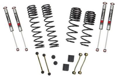Shop for your Skyjacker Long Travel 2 Stage 2in-2.5in Coil System 2018-2025 Jeep Wrangler JL 4 Door 4WD (Rubicon) #JL25RBPMLT from Just Bolt-On Performance Parts.