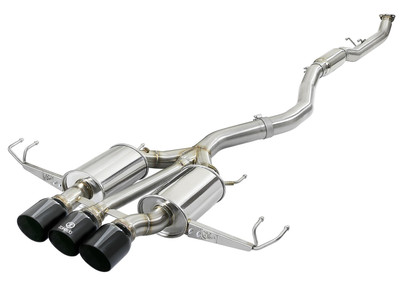 Shop for your aFe Takeda 3in 304 SS Cat-Back Exhaust w/ Tri-Black Tips 2017-2021  Honda Civic Type R L4 2.0L (t) #49-36623-B from Just Bolt-On Performance Parts.
