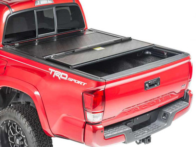 BAK Industries Hard Folding Tonneau Cover, Fiberglass-Reinforced Composite - 2019-2026 GM Silverado / Sierra 6' 6" Bed 1500 (New Body Style) Tonneau - 1126131