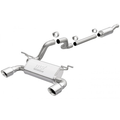 Shop with Just Bolt-On Performance Parts for the best deals and customer service on your order of Magnaflow Dual Tip Cat-Back SS Exhaust for 2018-2025 Wrangler JL 3.6L #19416.