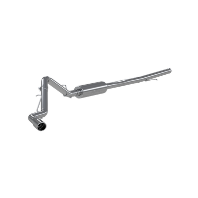 MBRP ARMOR Lite Cat-Back Exhaust, Aluminized Steel - 2019-2026 Chevrolet Silverado 1500 / GMC Sierra 1500 4.3L & 5.3L - S5087AL