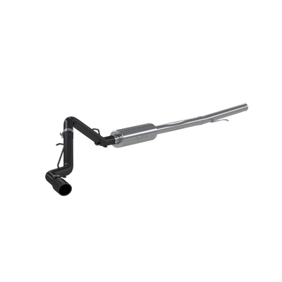 MBRP ARMOR BLK Cat-Back Exhaust, Black-Coated Aluminized Steel - 2019-2026 Chevrolet Silverado 1500 / GMC Sierra 1500 4.3L & 5.3L - S5087BLK