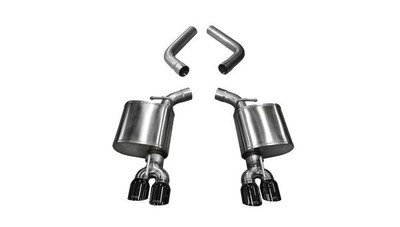 CORSA 2.75" Sport Axle-Back Exhaust with Twin 3.5" Black Tips for 2015-2023 Challenger SRT 6.4L / 2015-2023 Challenger Hellcat 6.2L / 2017-2023 Challenger RT 5.7L #21020BLK