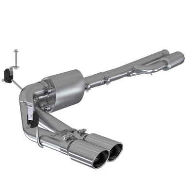 MBRP ARMOR Pro Axle-Back Exhaust, T304 Stainless Steel - 2019-2026 Chevrolet Silverado 1500 / GMC Sierra 1500 4.3L & 5.3L - S5092304