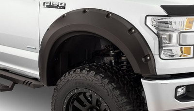 Shop with Just Bolt-Ons for the Fastest Shipping & Best Pricing on Bushwacker 2018-2023 Ford F-150 Max Pocket Style Flares 2pc - Black #20111-02