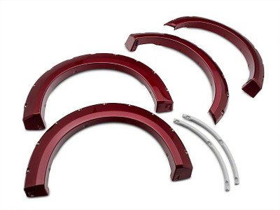 Shop with Just Bolt-Ons for the Fastest Shipping & Best Pricing on Bushwacker 2016 Ford F-350 Super Duty Styleside Pocket Style Flares 4pc 81.0/96.0in Bed - Ruby Red #20931-72