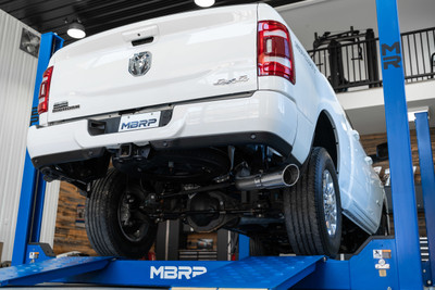 MBRP ARMOR Lite Cat-Back Exhaust, Aluminized Steel - 2014-2026 Ram 2500/3500 6.4L - S5149AL