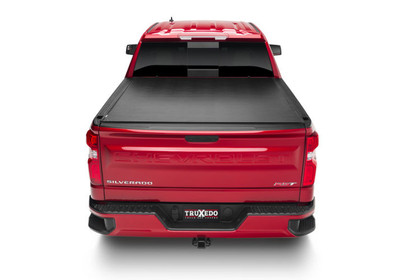 TruXedo Soft Roll-Up Tonneau Cover - 2019-2026 Chevrolet Silverado 1500 / GMC Sierra 1500 (New Body Style) / 2020-2026 GM 2500HD 3500HD 8' Bed - 1572801