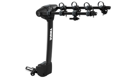Thule Apex XT 4 - Hanging Hitch Bike Rack with HitchSwitch Tilt-Down (Up to 4 Bikes) - Black - 9025XT