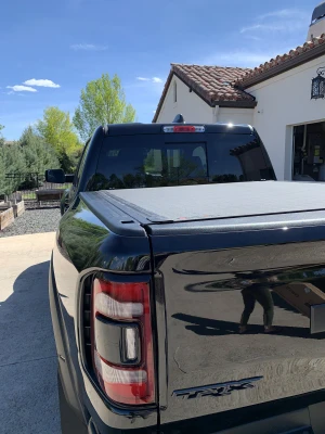 BAK Industries Hard Rolling Tonneau Cover, Aluminum Panels - 2019-2026 Ram 1500 / Rebel (2021-2024 Ram TRX | 2025-2026 Ram RHO) New Body Style W/O Ram Box 5' 7" Bed - 80227