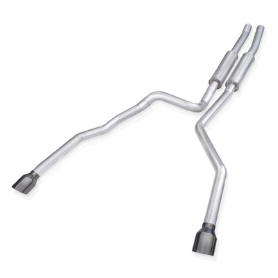 Stainless Works Redline Cat-Back Exhaust (Black Chrome Tips) for 2021-2024 Ram TRX - RAM21CBRBC