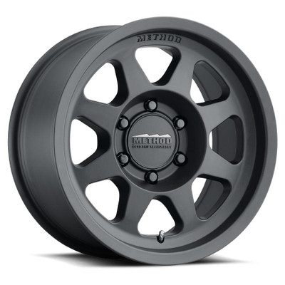 Method Race Wheels MR701 | Trail Matte Black Wheel 17x7.5 | 5x108 BC (5x4.25) | +30 Offset - fits Ford Maverick 2022-2026, and 4 more