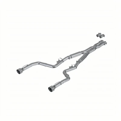 MBRP ARMOR Lite Cat-Back Exhaust, Aluminized Steel - 2017-2023 Dodge Charger 6.2L - S7117AL