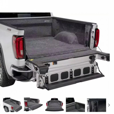 BedRug Classic Bed Liner for 2019-2025 Chevy Silverado 1500 / GMC Sierra 1500 6'6" Bed (with Multi-Pro Tailgate) - BRC19SBMPK