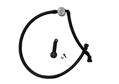 J&L 3.0 Oil Separator (2018-2025 Wrangler JL 3.6L - 2020-2025 Gladiator 3.6L) Driver Side (Clear Satin) - 3069D-C